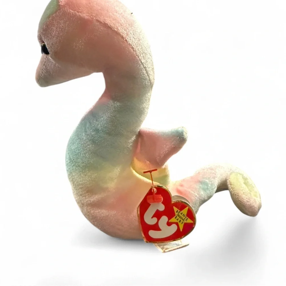 “Neon” the seahorse Beanie Baby